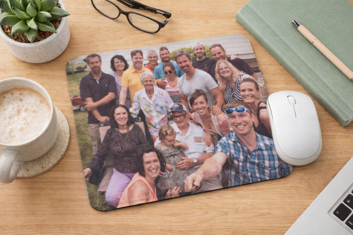 Personalized Photo Mouse Pad – Custom Picture Desk Accessory & Gift